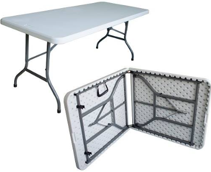 Mesa de 1.8mt plegable a la mitad