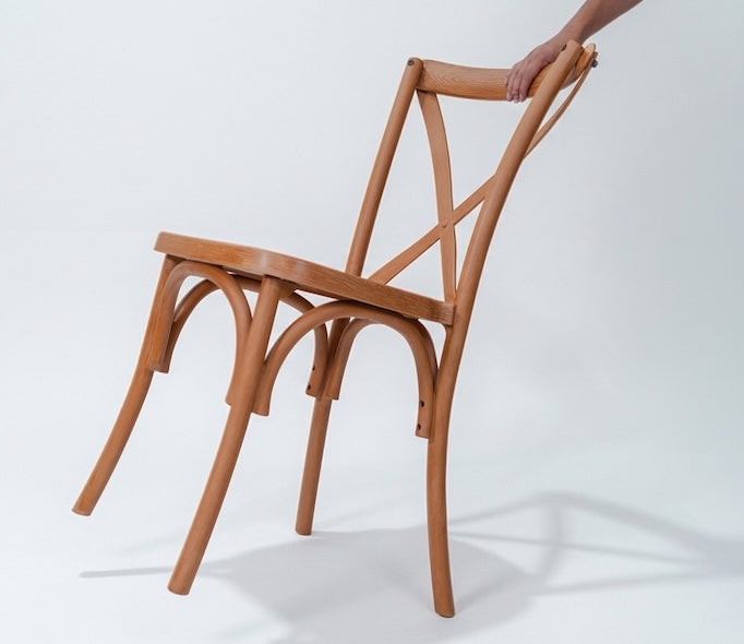 Silla Española Pardo Claro