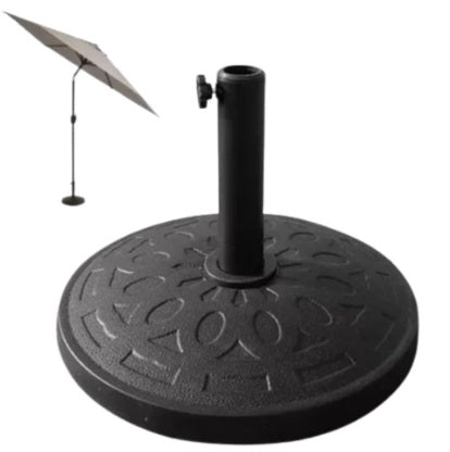 Sombrilla marfil con Base